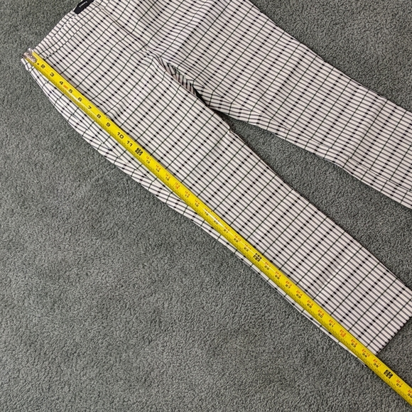 NEW Theory | Classic Skinny Pant Viscose Grid sz 2 - Picture 8 of 10
